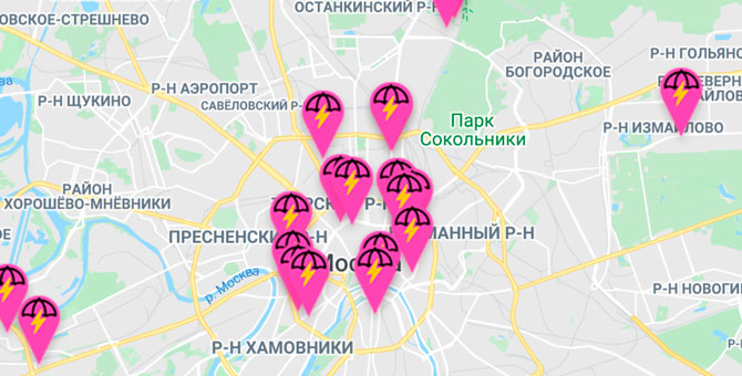 Карта проекта «Позовите Галю!».